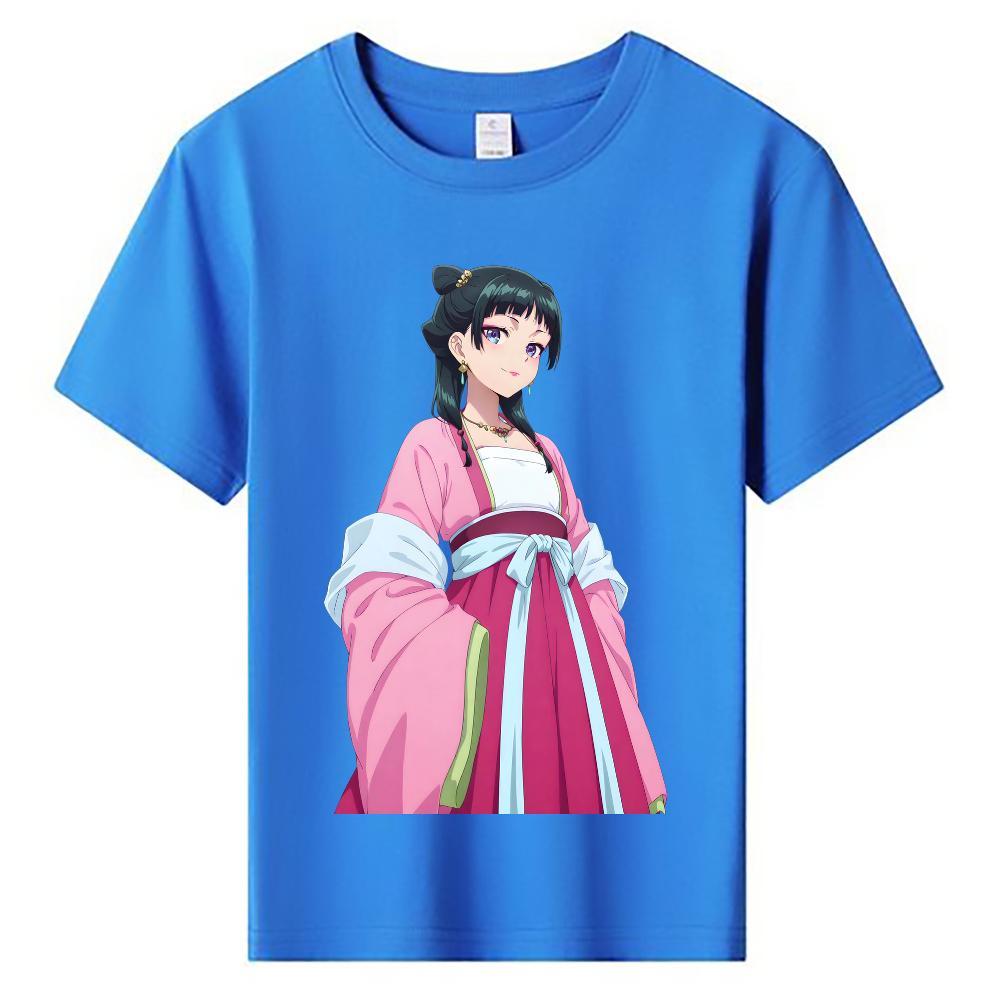 （画像用） 薬屋のひとりごと The Apothecary Diaries 綿100％キッズTシャツ（フロントプリント）